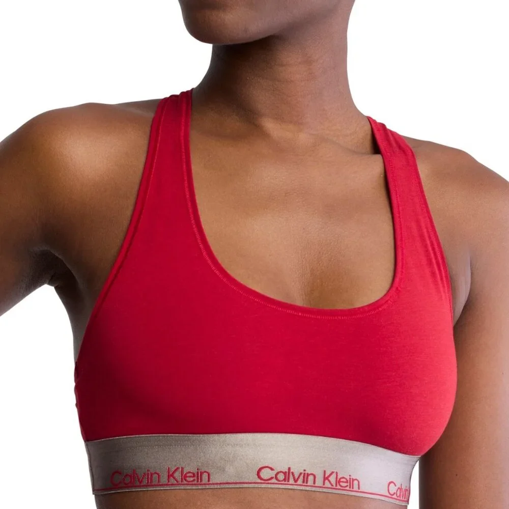 Calvin Klein Women's 2-Pk. Modern Cotton Unlined Bralette QF8285 - Picture 5 of 6